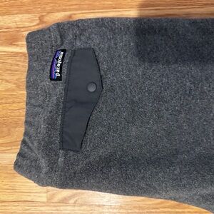 Patagonia Gray Fleece Straight Leg Jogger Sweatpants Mens Size XL